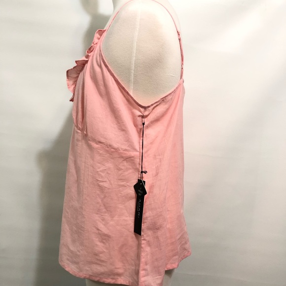 Tahari pajama pink tank top  L NWT cotton - Picture 4 of 11
